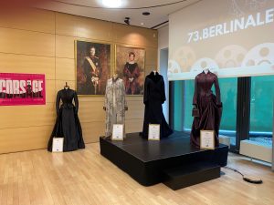 Solo Exhibition at Berlinale 2023 with costumes from „Corsage“